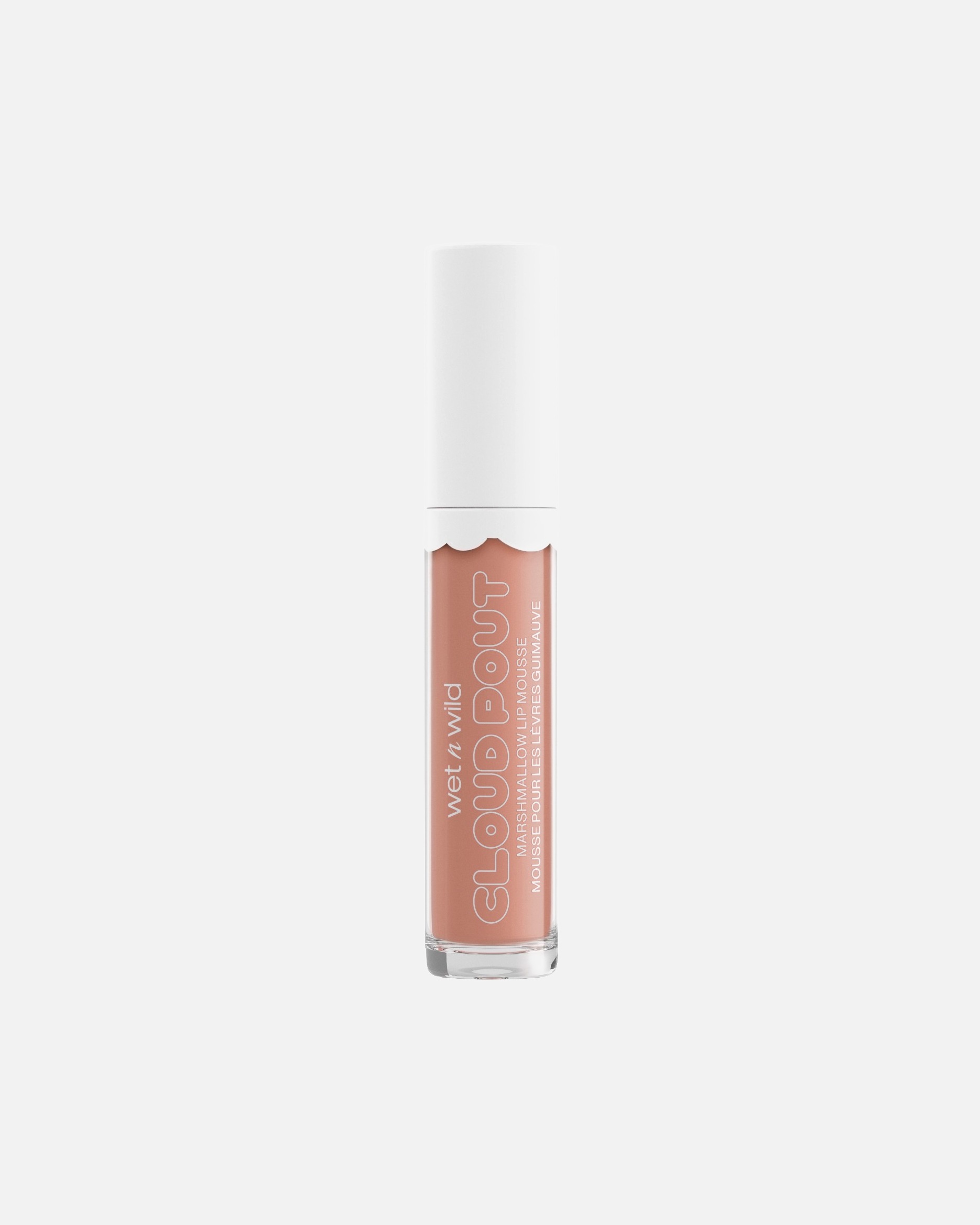 Lucidalabbra di Unisex Wet n Wild Cloud Pout Marshmallow Lip Mousse FLUFFERNUTTER