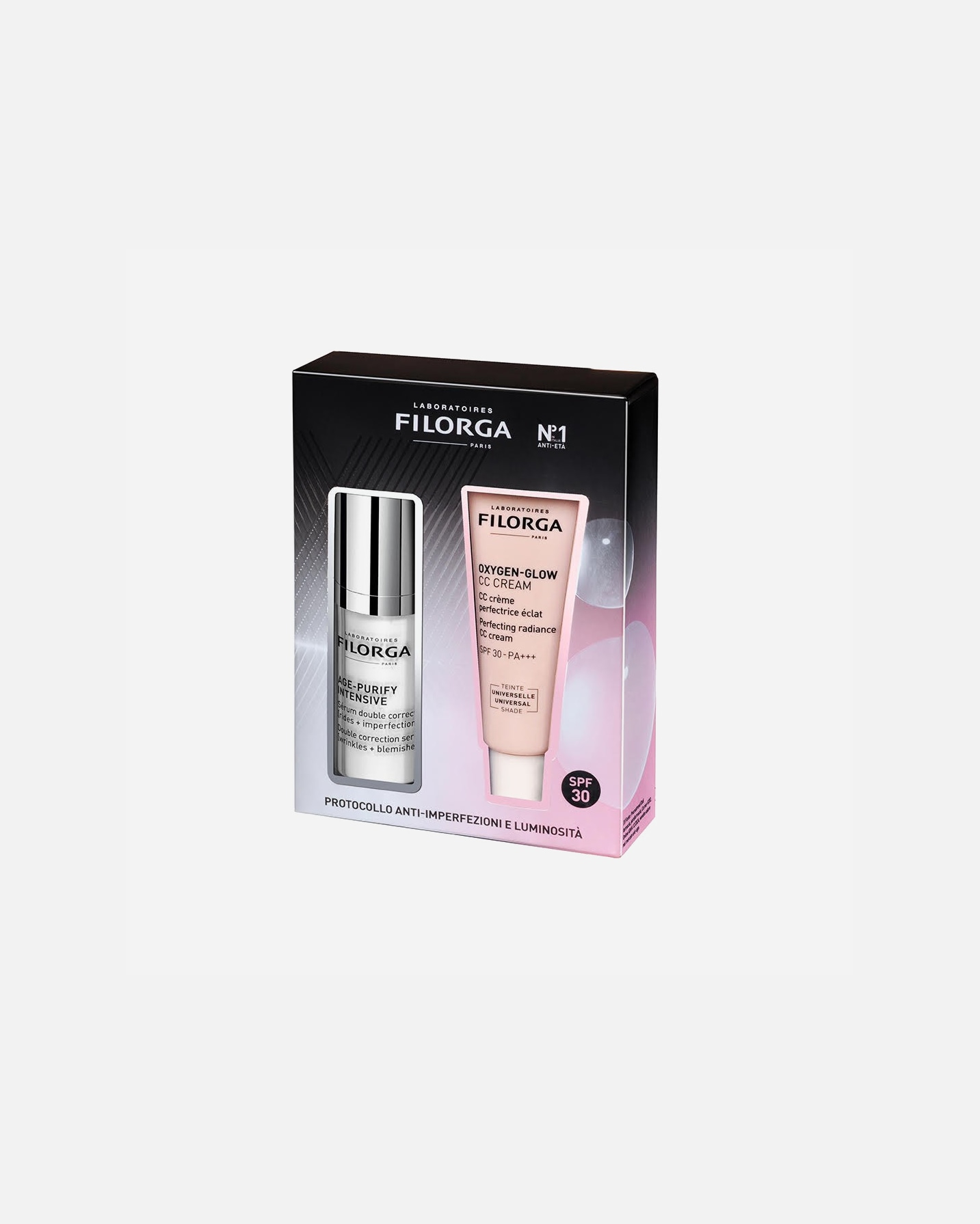 Set cura del viso di Unisex Filorga Cofanetto anti-imperfezioni e luminosità 1 pezzo