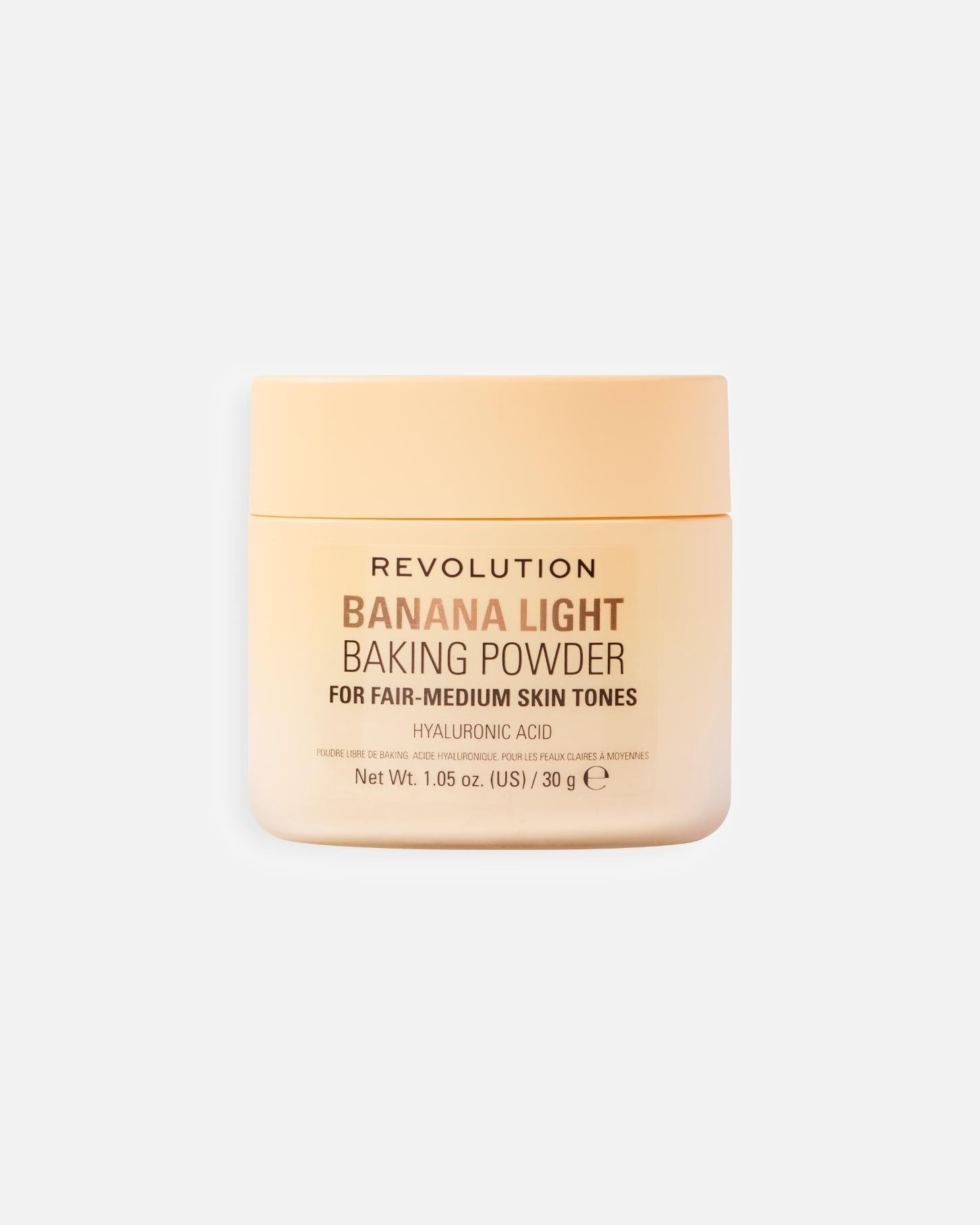 Cipria di Unisex Revolution Loose Baking Powder BANANA LIGHT