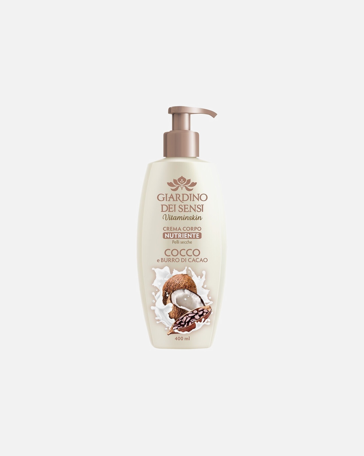 Crema corpo di Femmina Linea Erre Cosmetics Crema Corpo Nutriente Cocco E Burro Di Cacao 400 ml