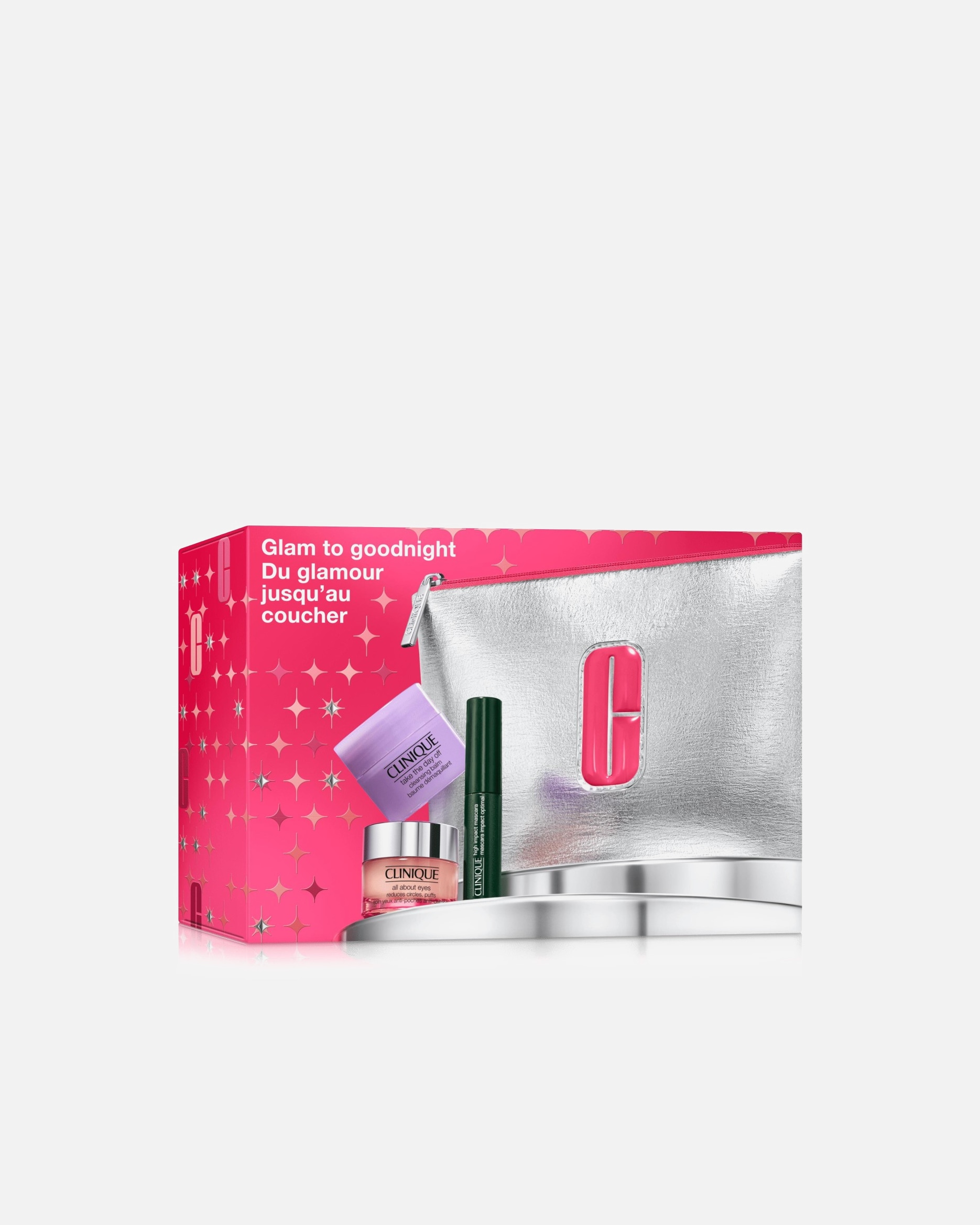 Set cura del viso di Unisex Clinique All About Eyes™ Glam To Goodnight - Set Skincare 1 pezzo