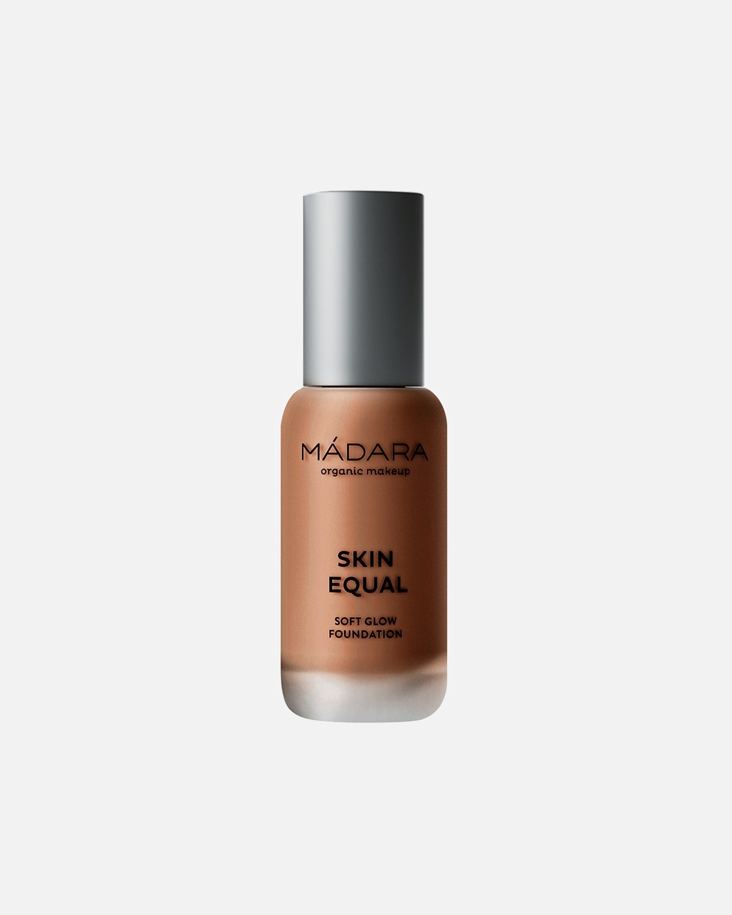 Fondotinta di Unisex MÁDARA Make Up Skin Equal Soft Glow SPF 15 #90 CHESTNUT