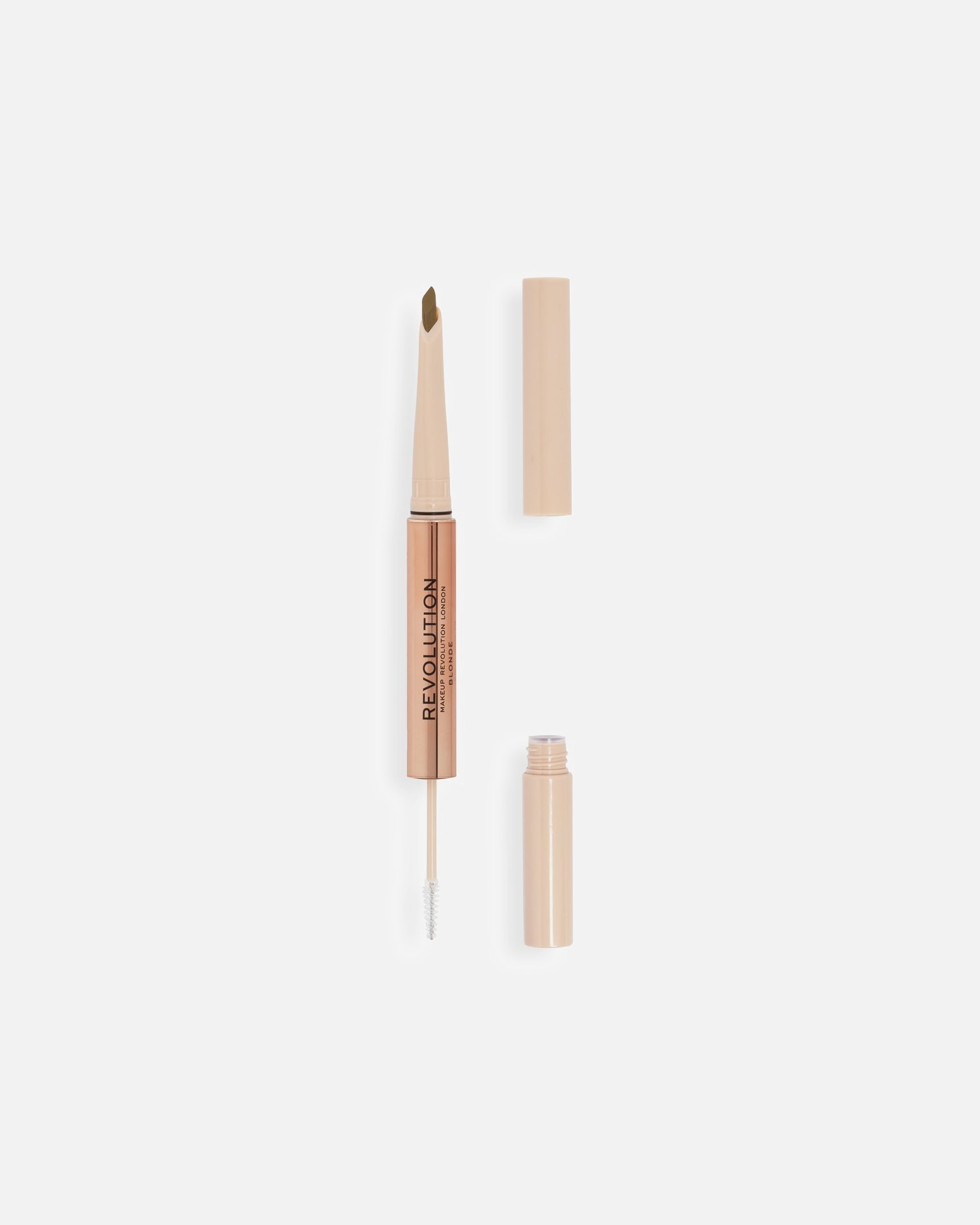 Gel sopracciglia di Unisex Revolution Fluffy Brow Filter Duo Ash Brown BLONDE