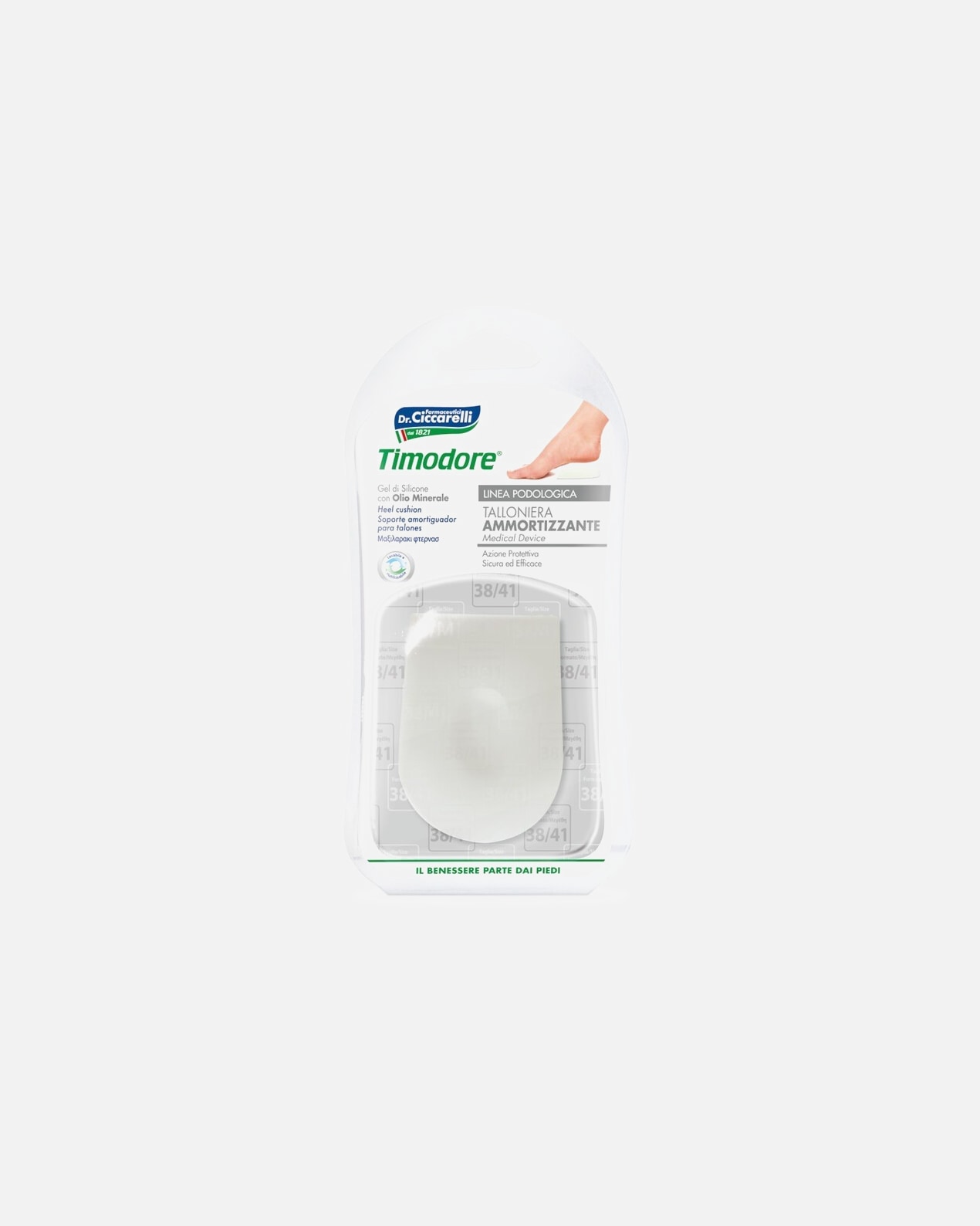 Solette di Unisex Timodore Talloniera M: Tg. 38 a 41