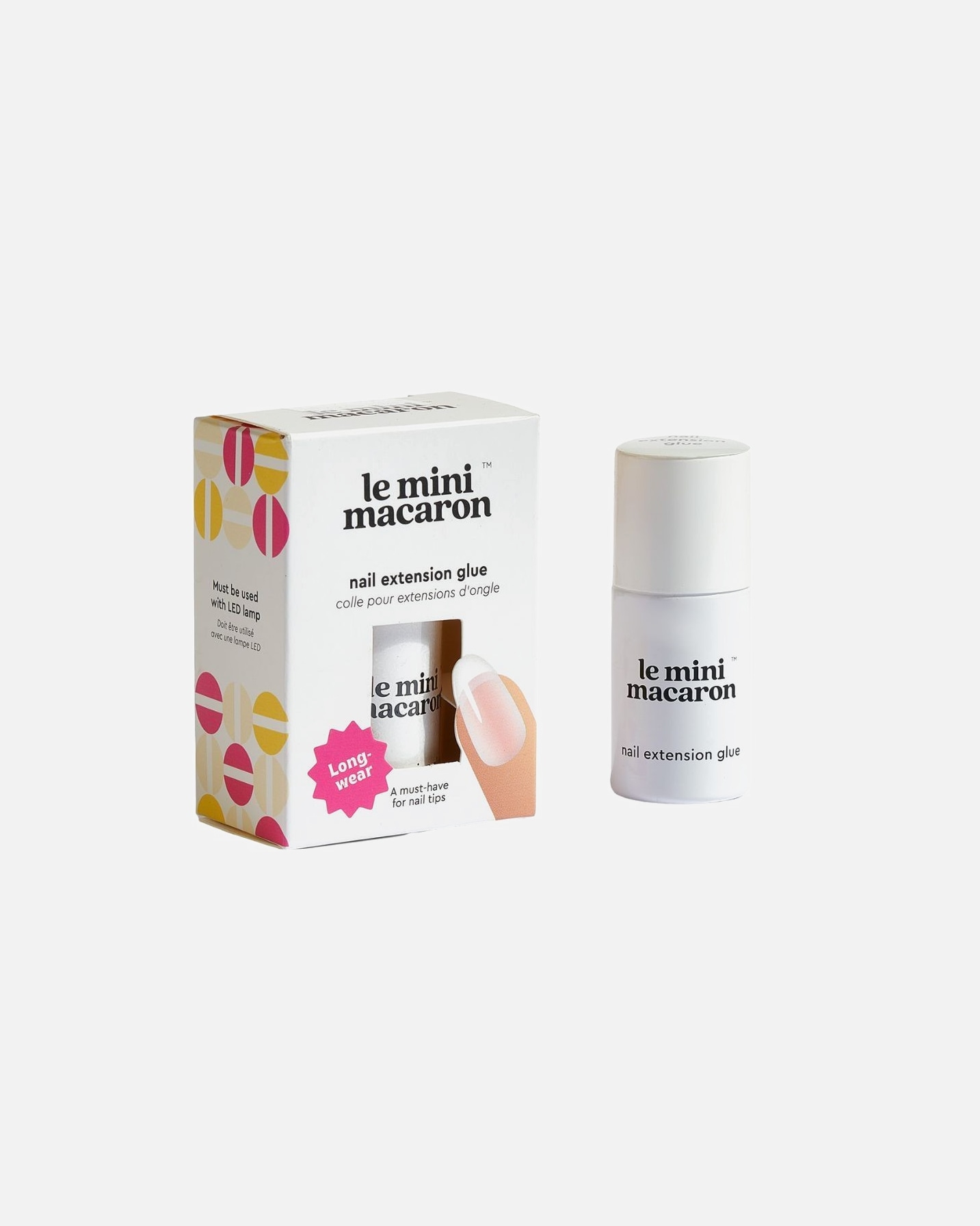 Colla per unghie di Unisex Le Mini Macaron Colla Per Extension Unghie 8.5 ml