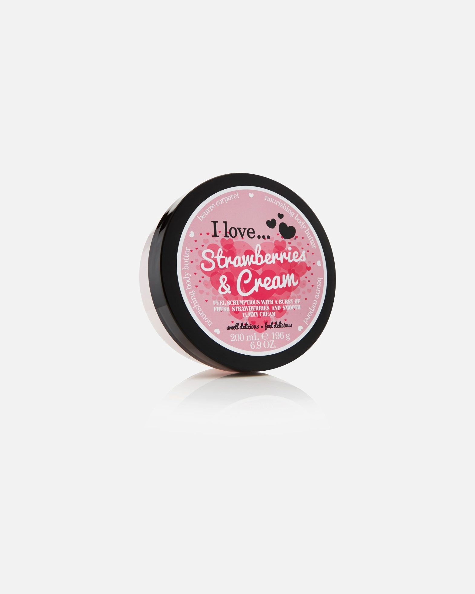 Burro corpo di Femmina I Love Cosmetics I Love Body Butter Strawberries & Cream 202 gr