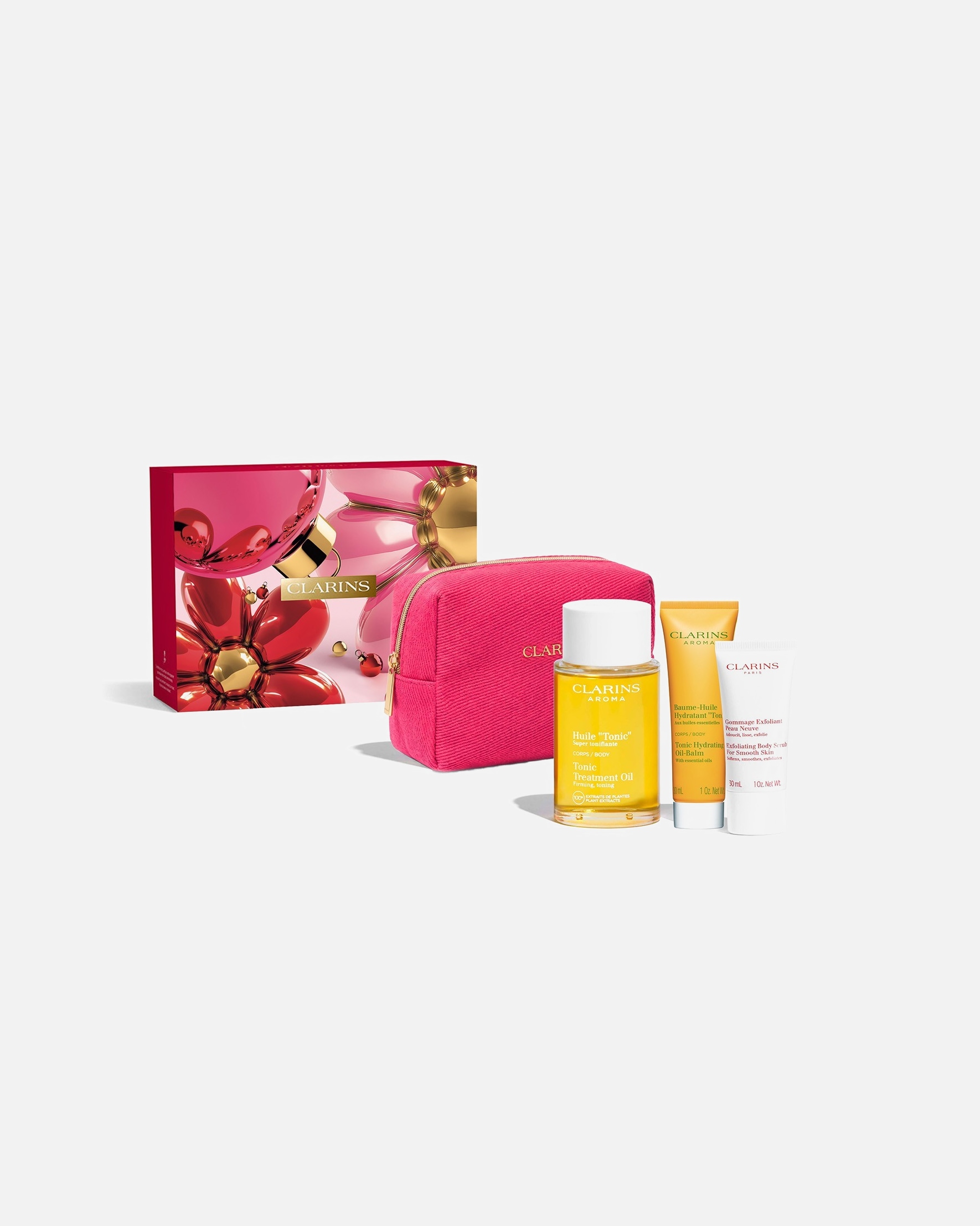 Cofanetto cura del corpo di Unisex Clarins Rituale Tonicità Corpo 1 pezzo