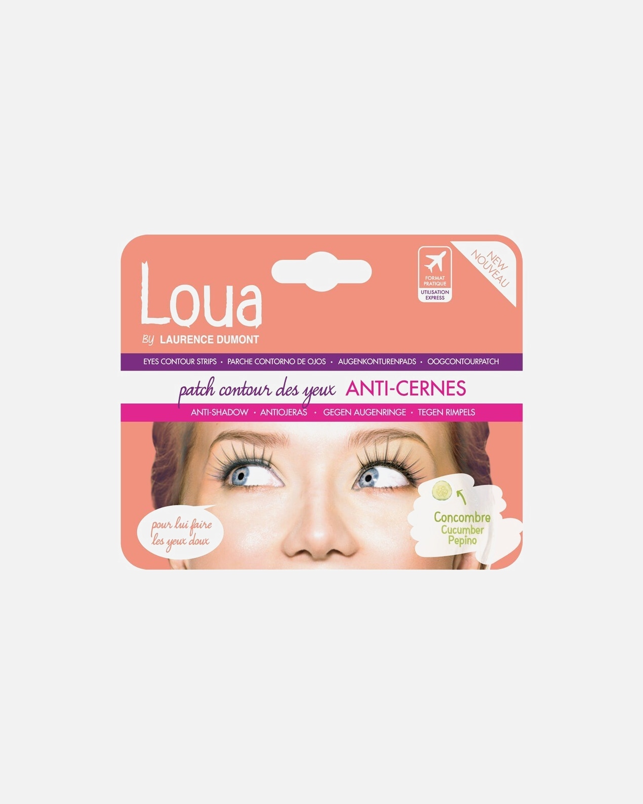 Patch occhi di Femmina Loua Patch Contorno Occhi Anti Occhiaie 1 pz