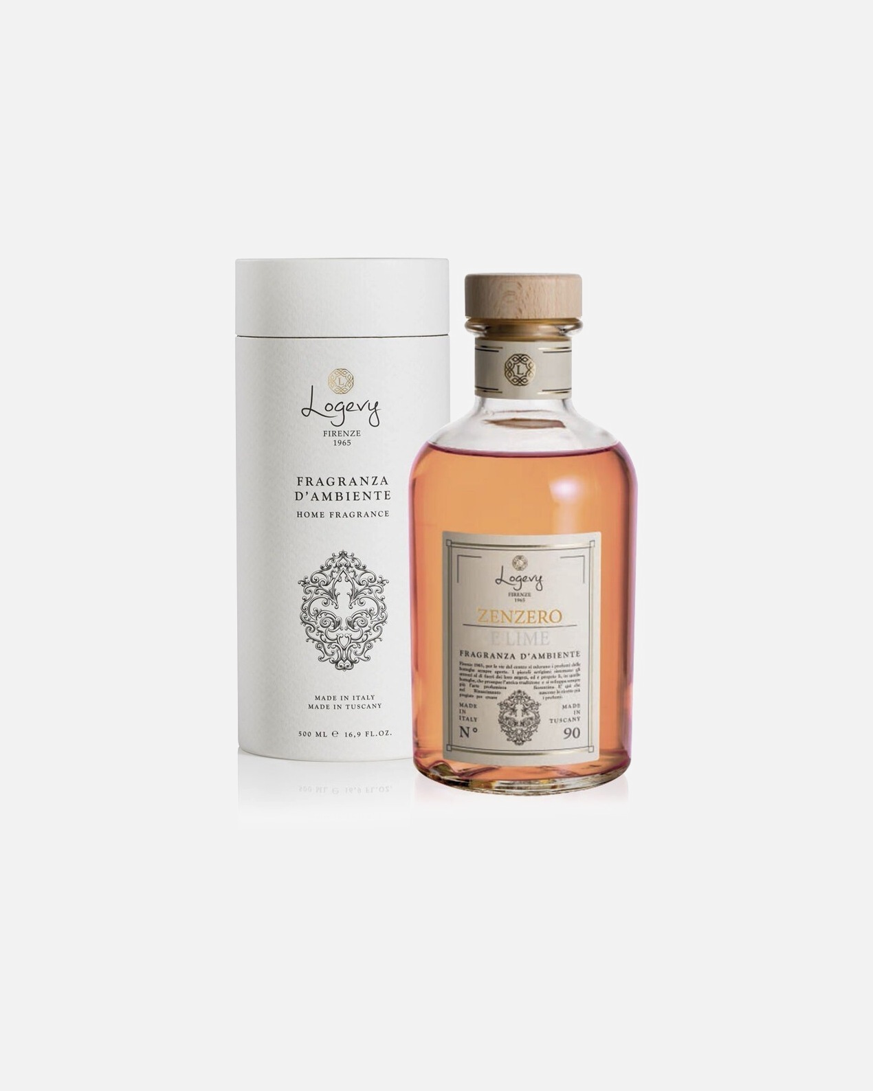 Profumo ambiente di Unisex Logevy Zenzero e lime 500 ml