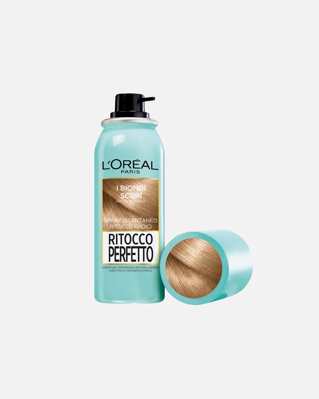 Colorazione capelli di Unisex L'Oréal Paris Botanicals Ritocco Perfetto, Colorazione Ricrescita, Copre i Capelli Bianchi e Dura 1 Shampoo, Castano Dorato, 4 DARK