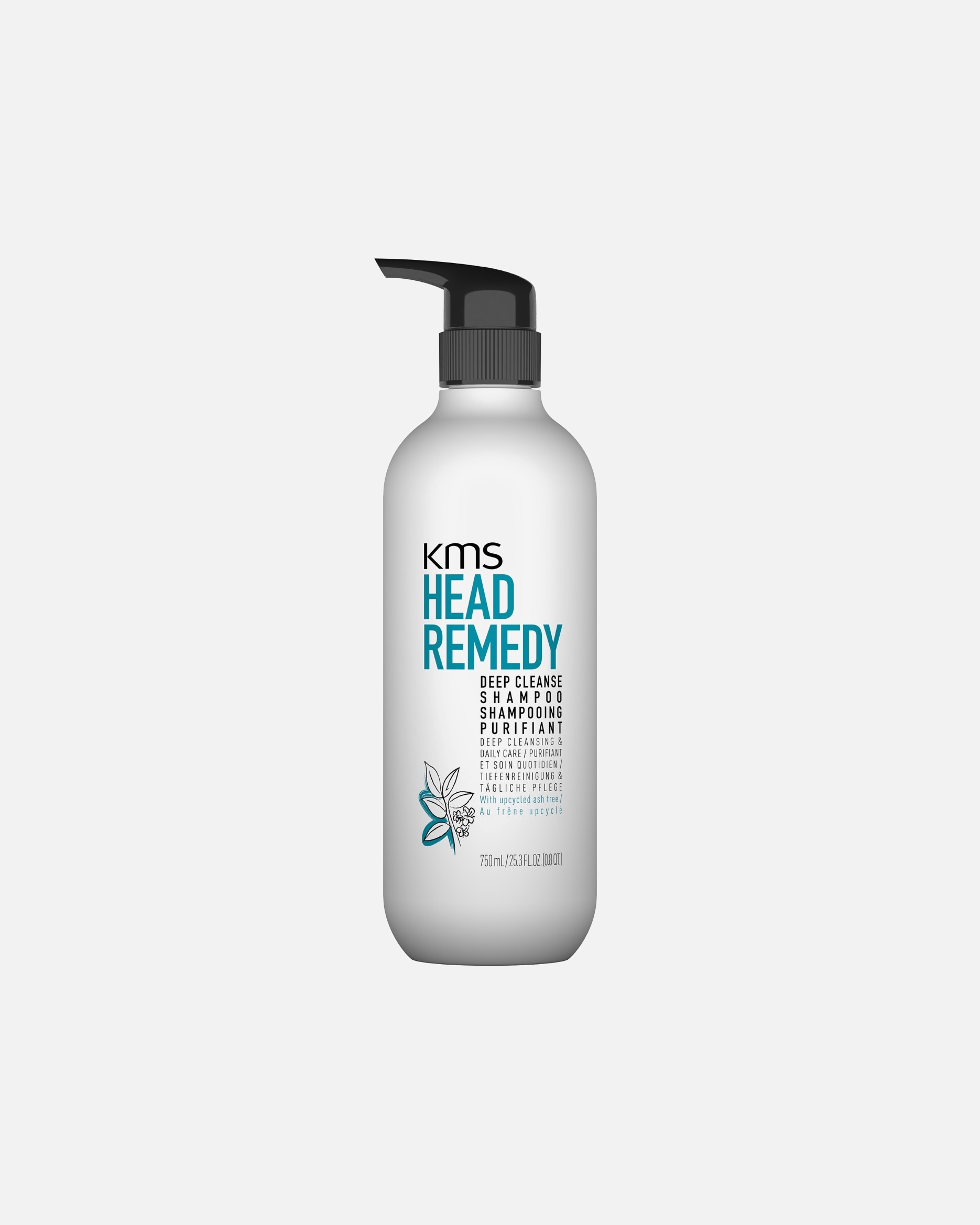 Shampoo capelli di Unisex KMS Head Remedy Deep Cleanse 750 ml
