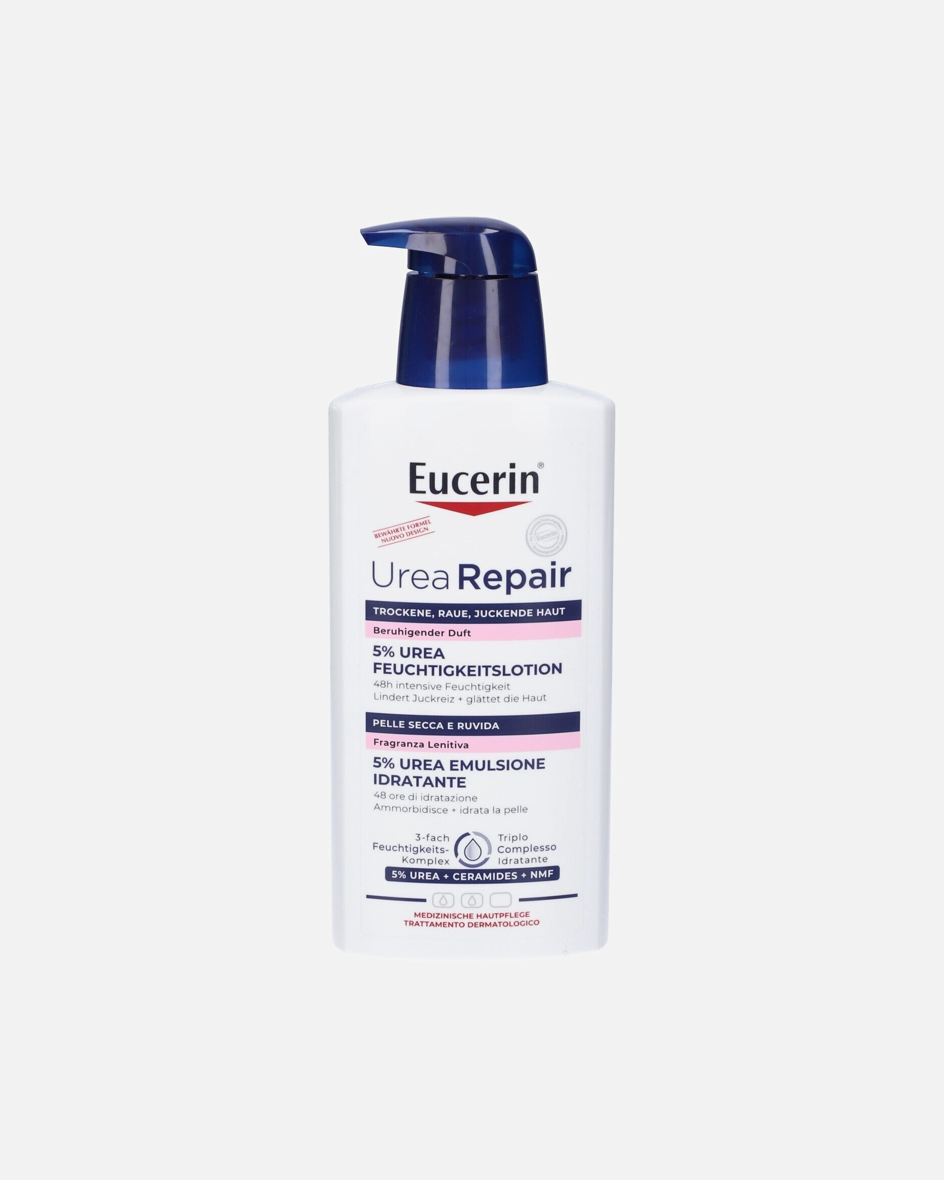Lozione corpo di Unisex Eucerin UreaRepair Plus 5% Emulsione Idratante per pelle molto secca 400 ml
