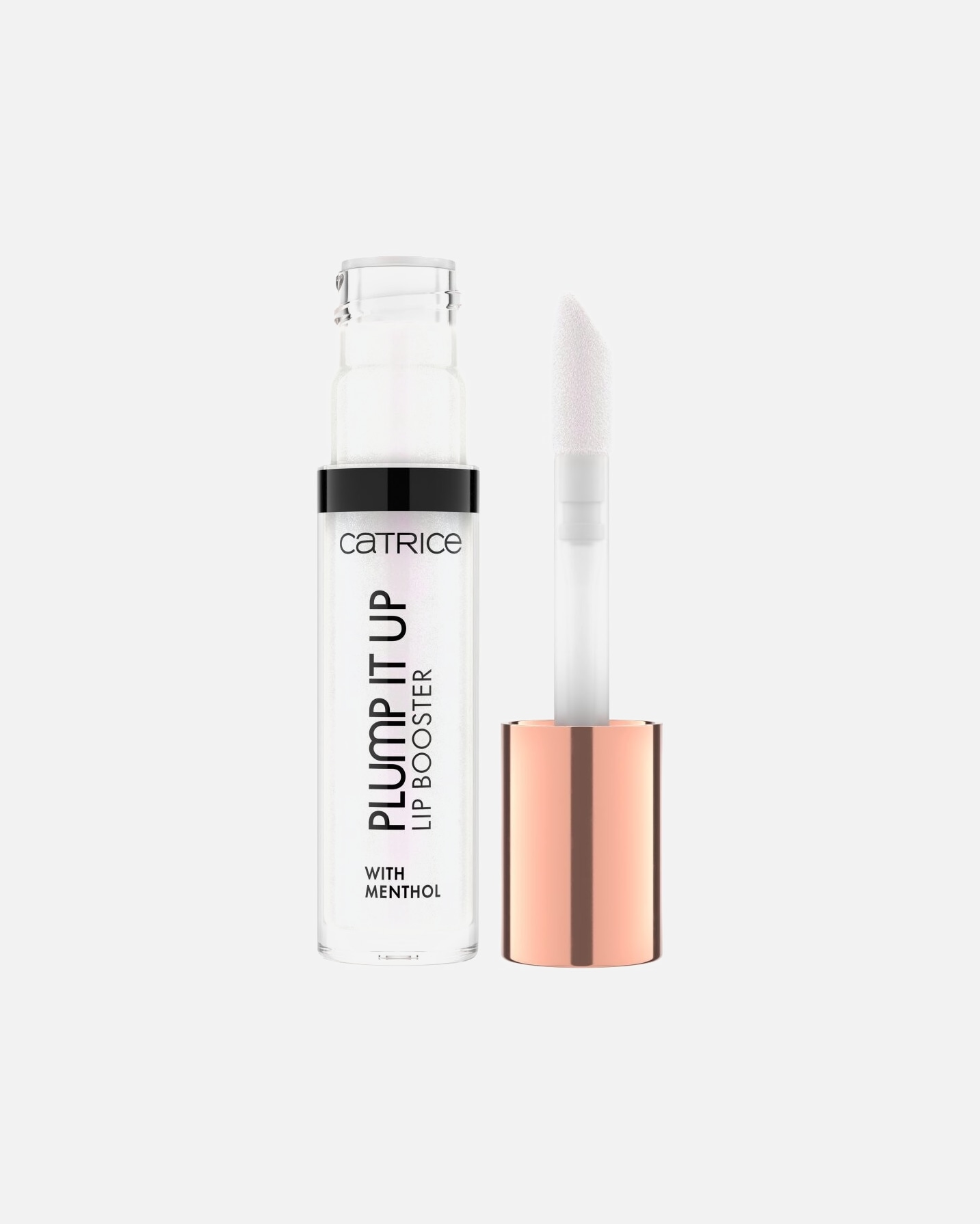 Lucidalabbra di Unisex Catrice Plump It Up Lip Booster Lucidalabbra 100 Nr. 010 - Poppin' Champagne