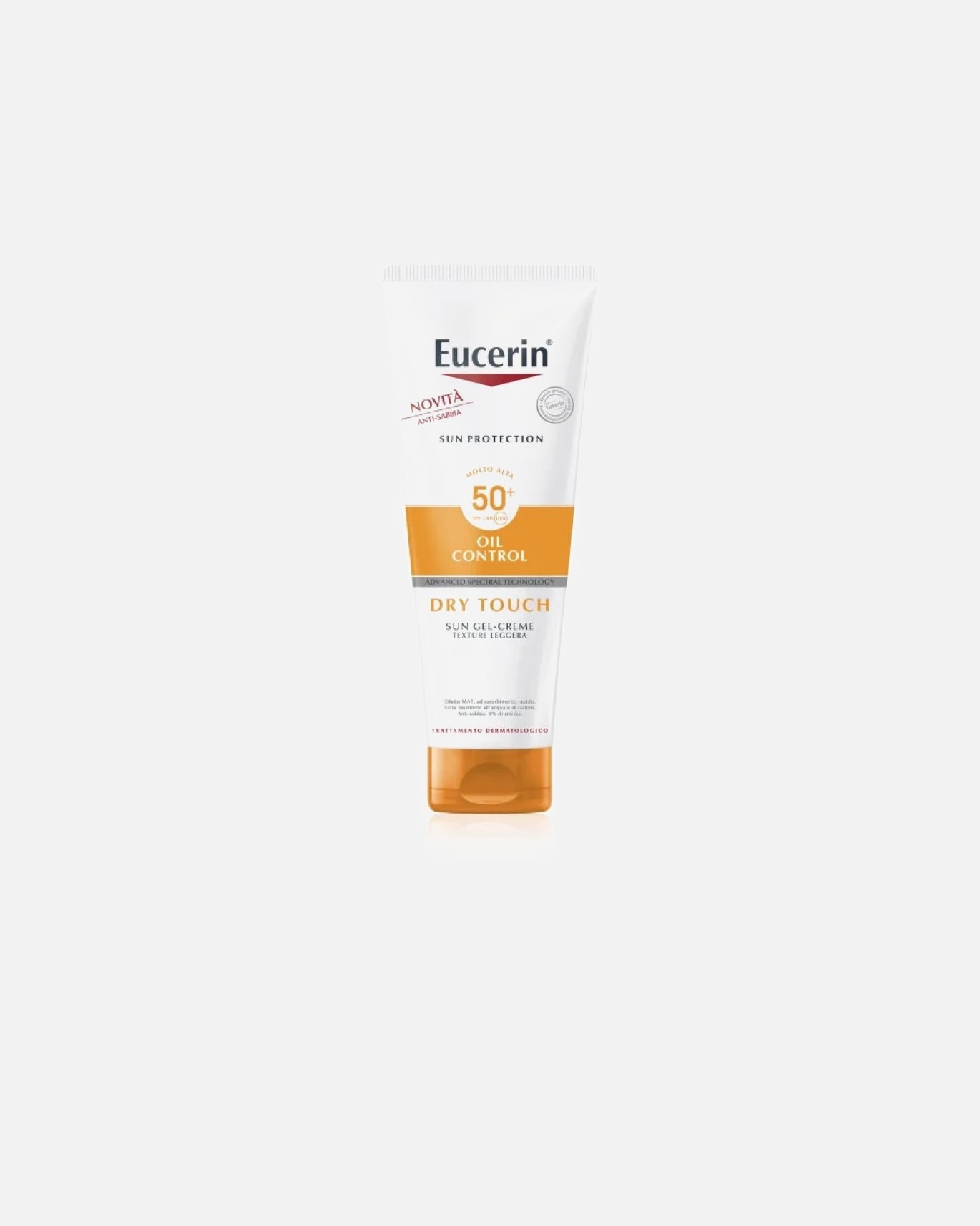Crema solare per il corpo di Unisex Eucerin Sun Body Gel Crema Dry Touch SPF50 200 ml