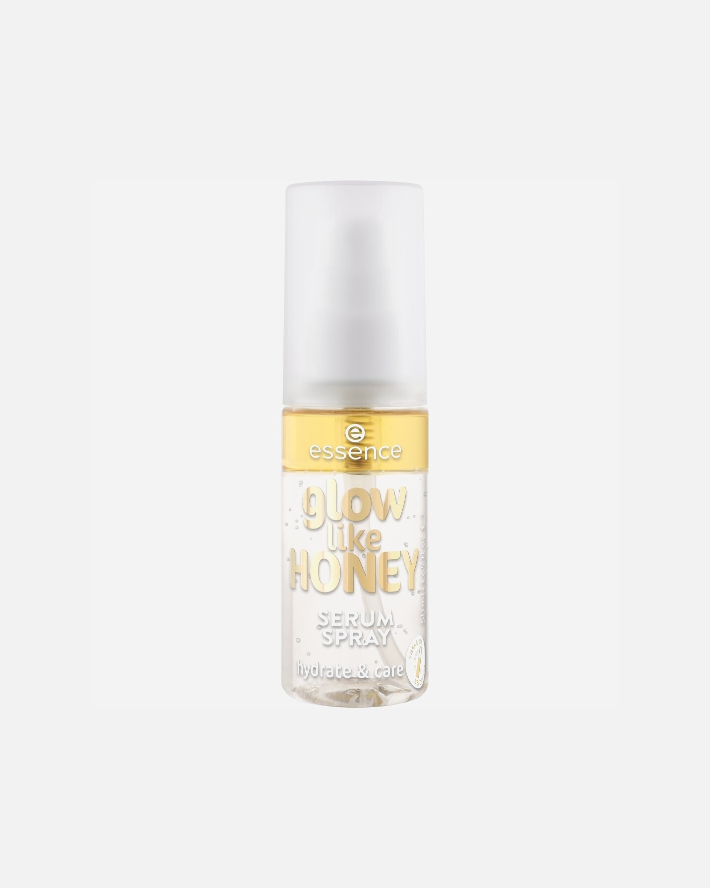 Siero luminoso di Unisex essence GLOW LIKE HONEY siero viso in spray 50 ml