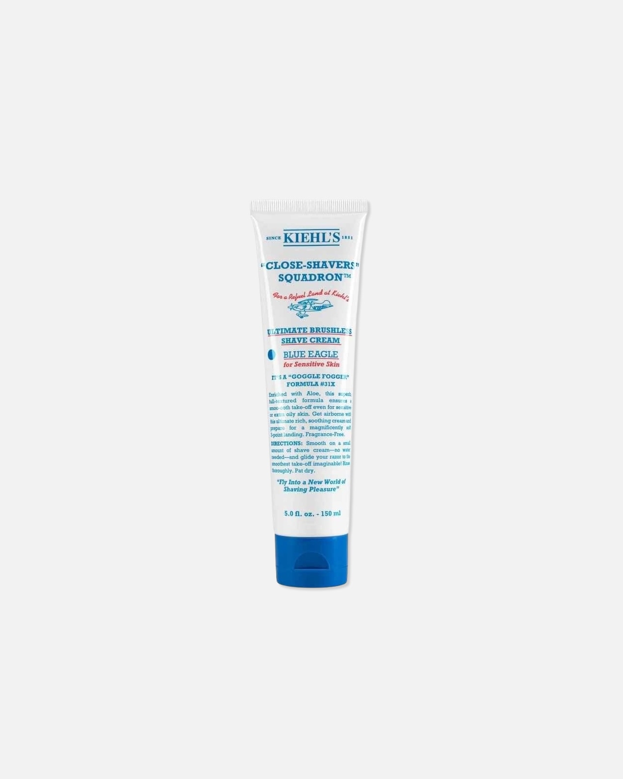 Crema da barba di Maschio Kiehl's Kiehl's Rasatura "Close Shavers" Squadron Utlimate Brushless Shave Cream 150 ml