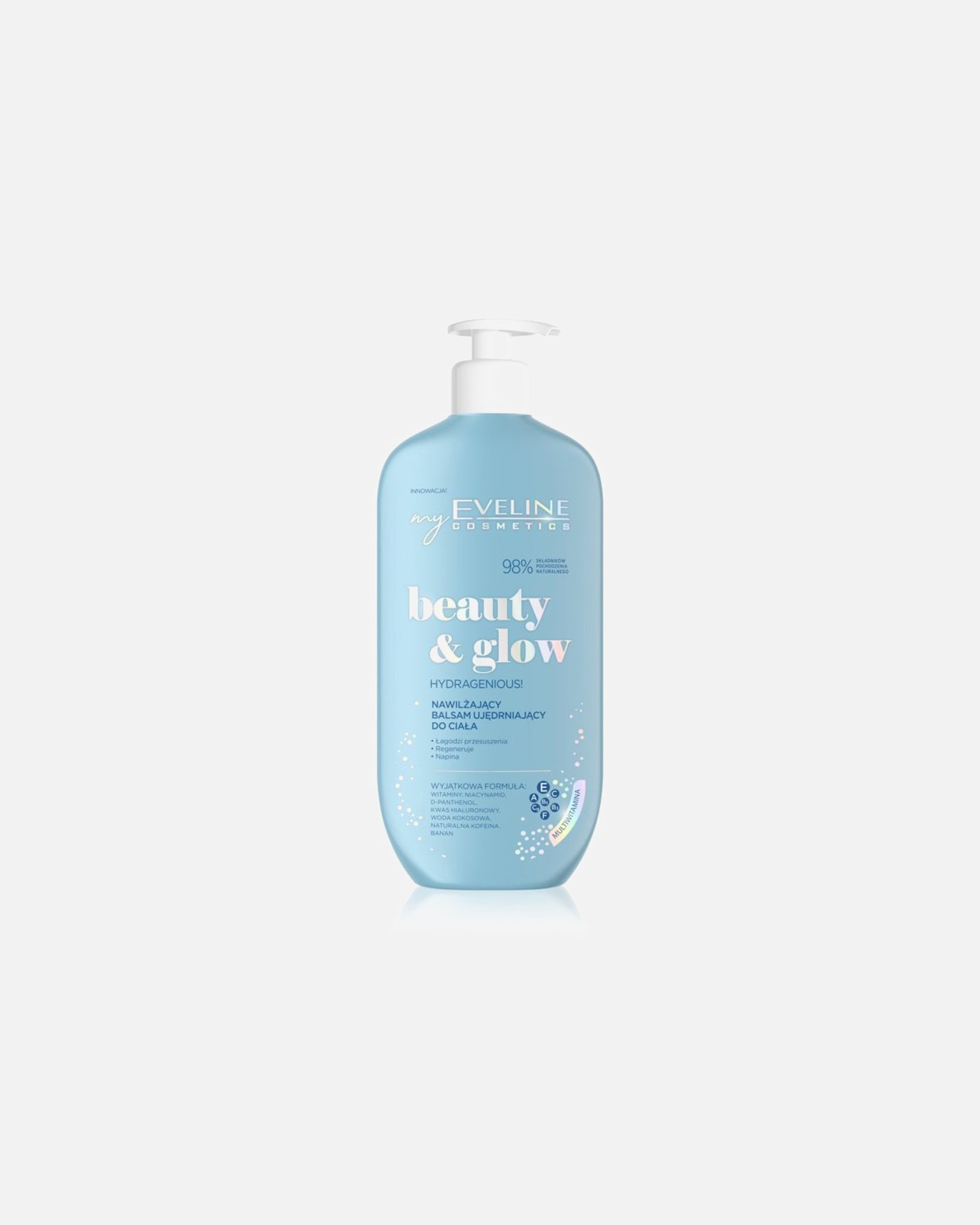 Lozione corpo di Femmina Eveline Cosmetics Beauty&Glow Lozione corpo Idratante 350 ml