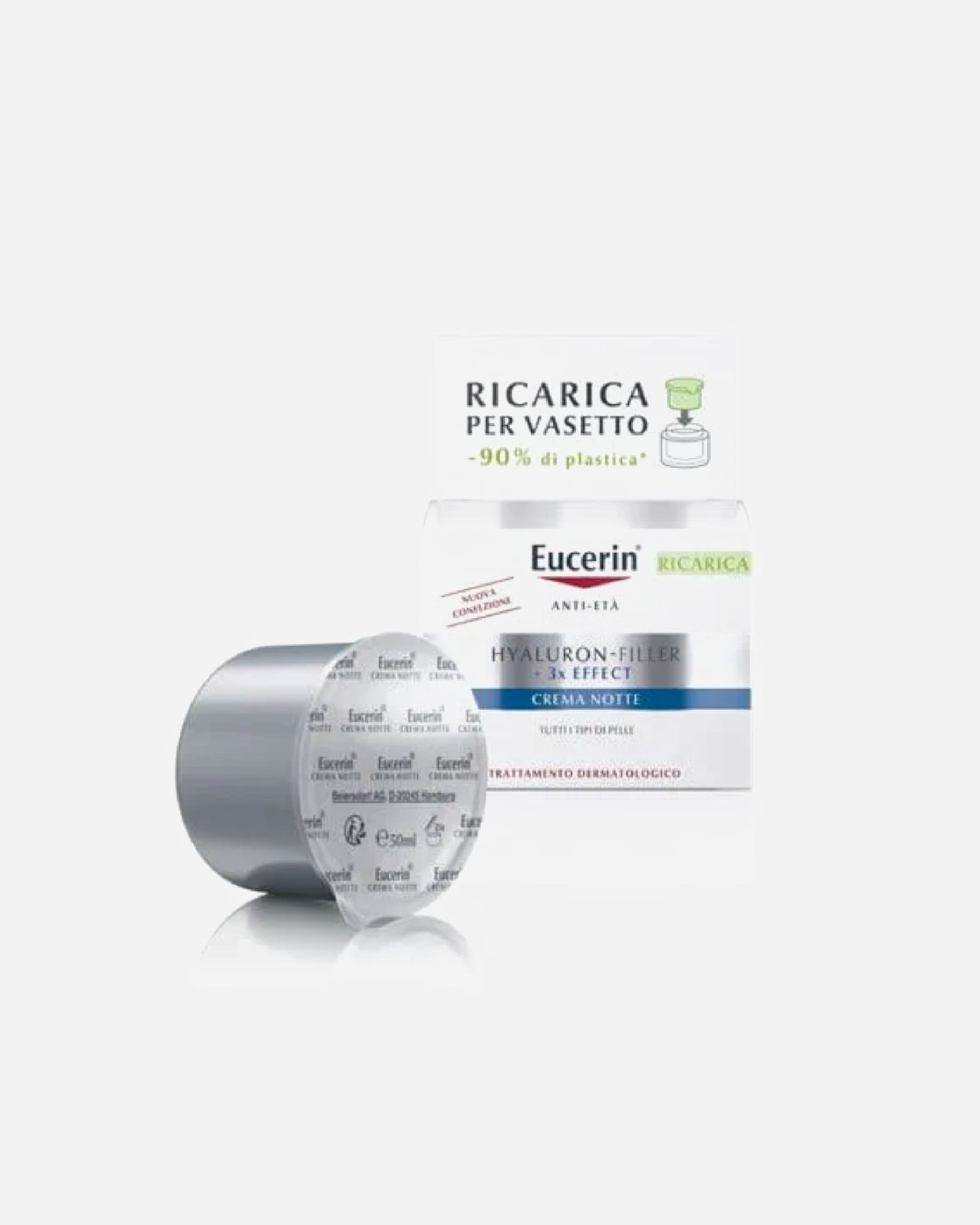 Cura anti-age di Unisex Eucerin Hyaluron Filler Crema Notte Viso 50 ml - REFILL