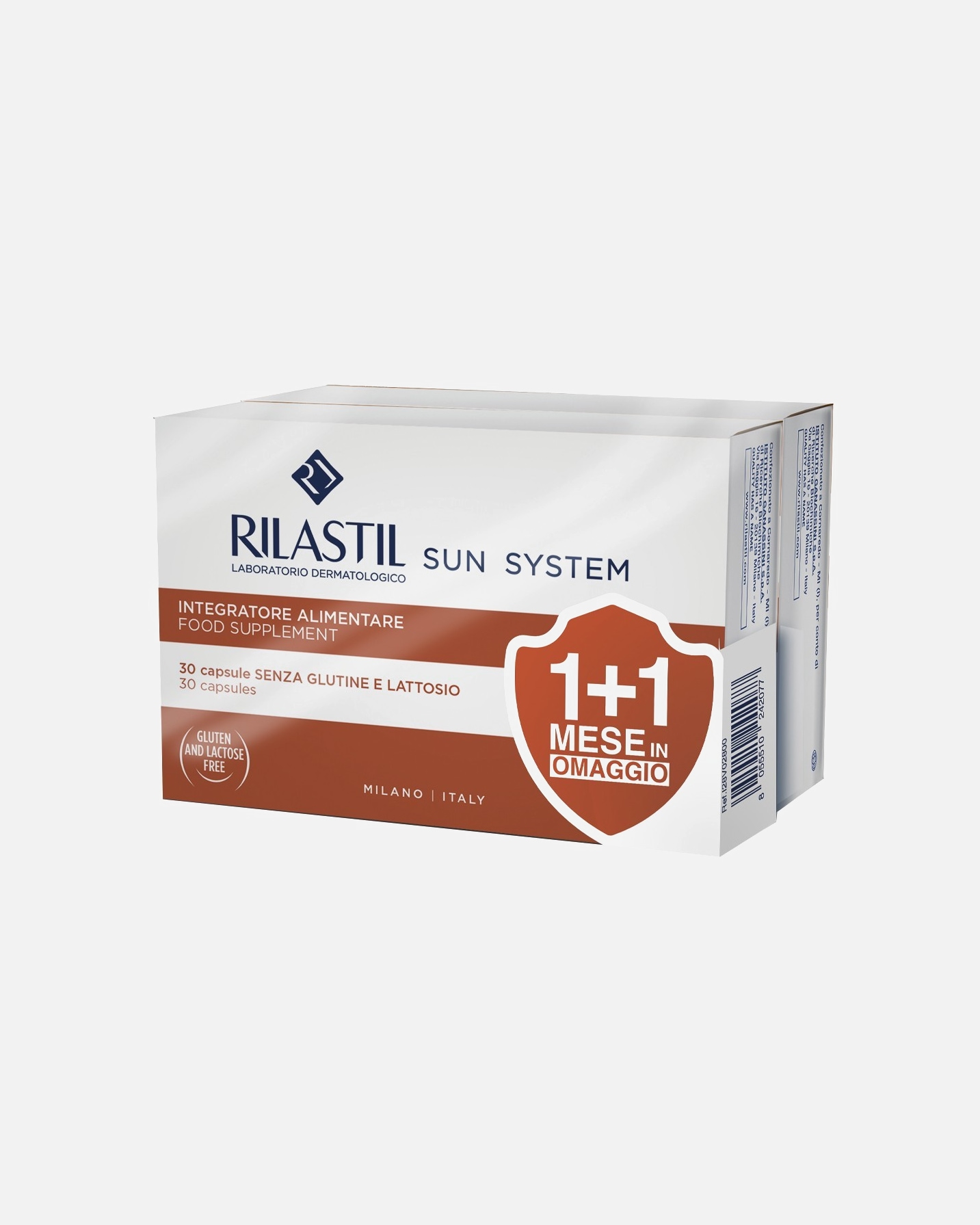 Integratore alimentare di Unisex RILASTIL Sun System Integratore Alimentare 1+1 1 pezzo