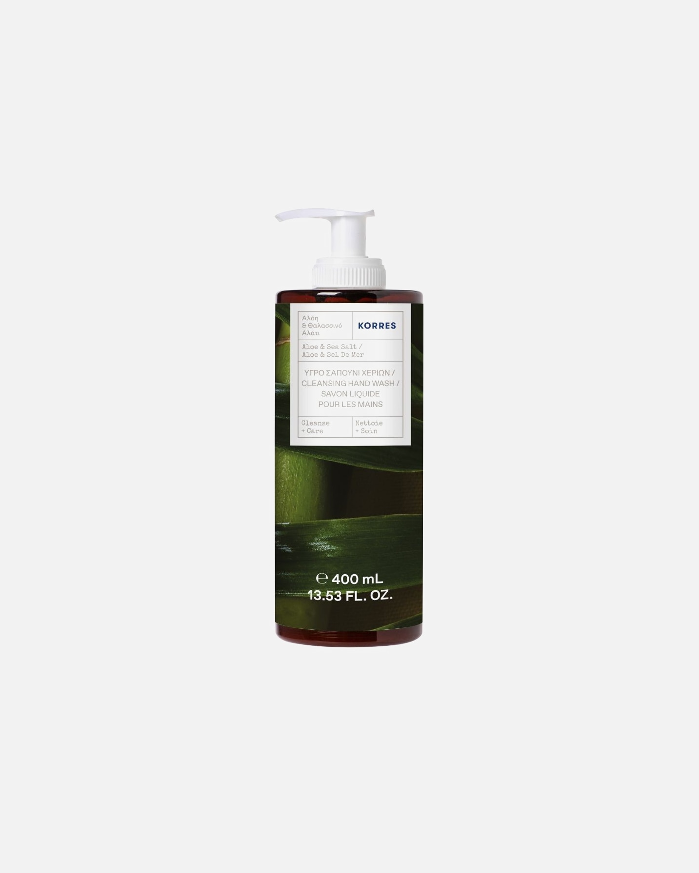 Sapone per le mani di Unisex KORRES Aloe e sale marino 400 ml