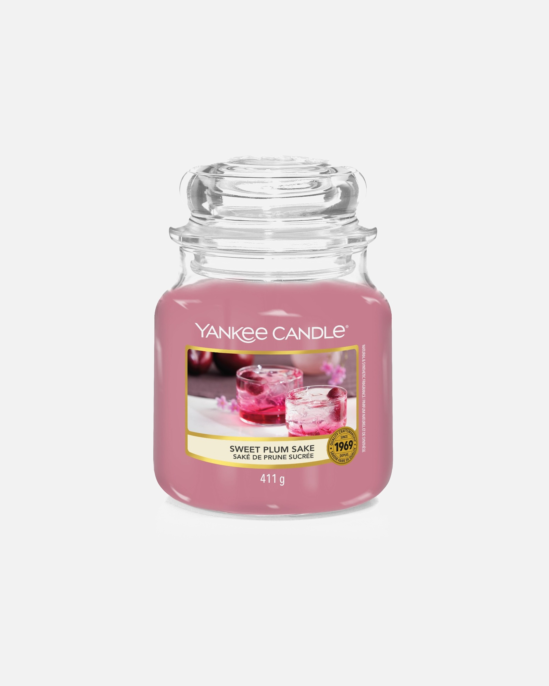 Candela di Unisex Yankee Candle Sweet Plum Sake 411 g